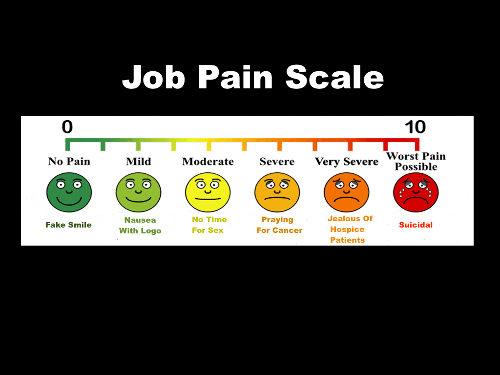 Job Pain Scale | Pamela Wible MD